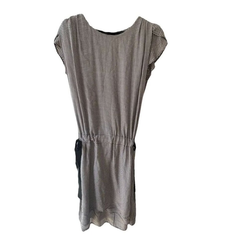 Rare‎ BIMBA Y LOLA Polka Dot Side Bow Silk Dress Size Small